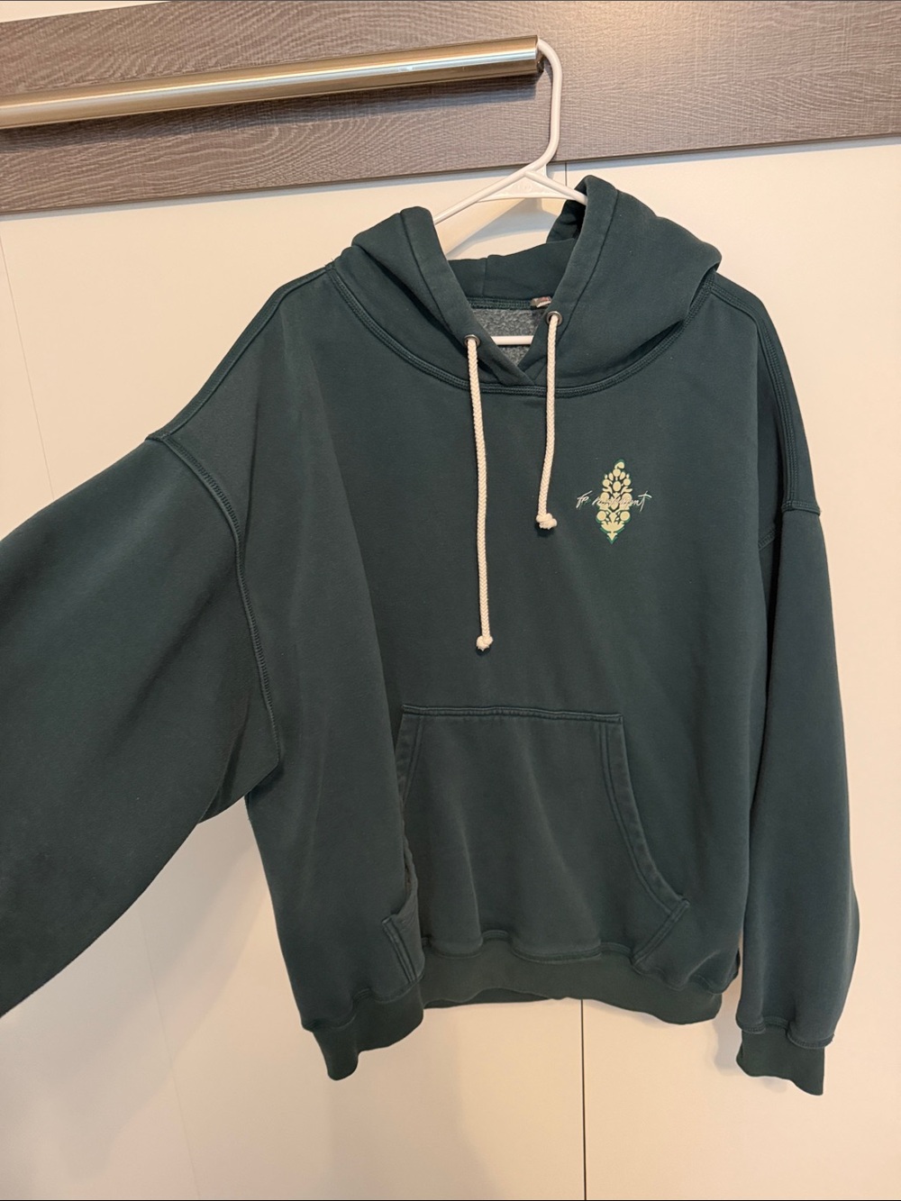 FP Movement by Free People final call Hoodie with Small Floral Chest Emblem - Picture 6 of 6